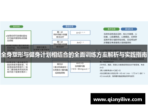 全身塑形与健身计划相结合的全面训练方案解析与实践指南